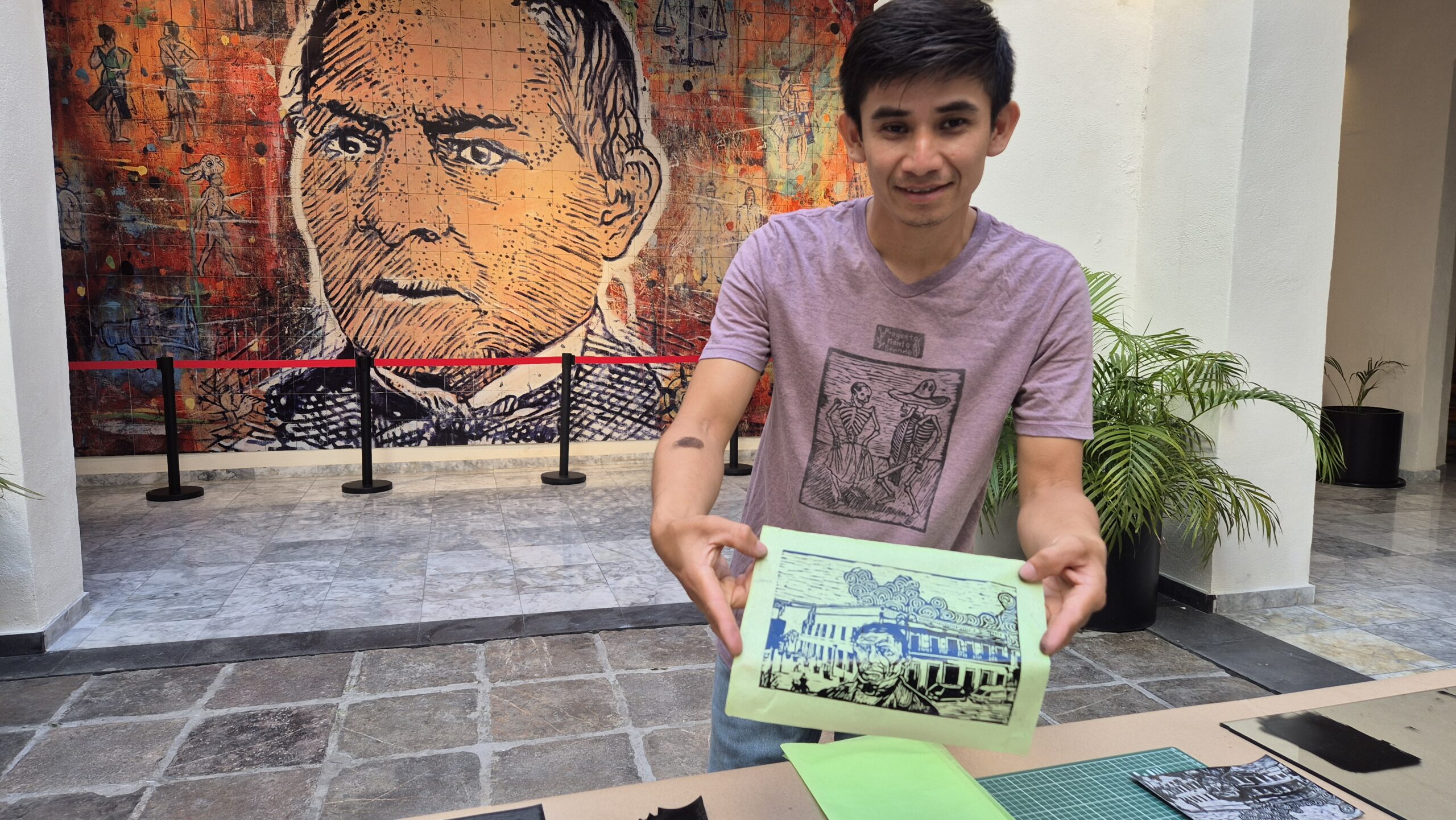 Grabado, arte noble y útil: Alberto Zetina